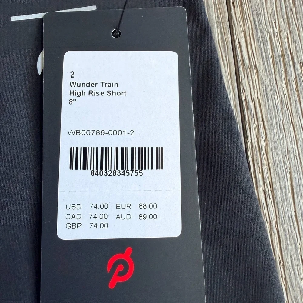 Peloton x Lululemon Wunder Train High Rise Short 8